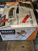 ridgid 7” wet tile saw w/ stand