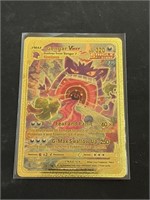 Gengar Vmax Gold Foil Pokémon Card