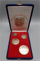 1972 BAILIWICK OF JERSEY MINT SET Silver Coins