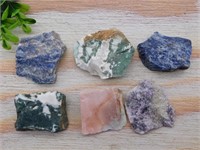 MIXED LOT ROCK STONE LAPIDARY SPECIMEN