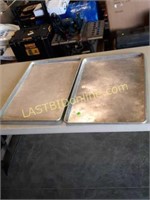 2 Aluminum Sheet Pans