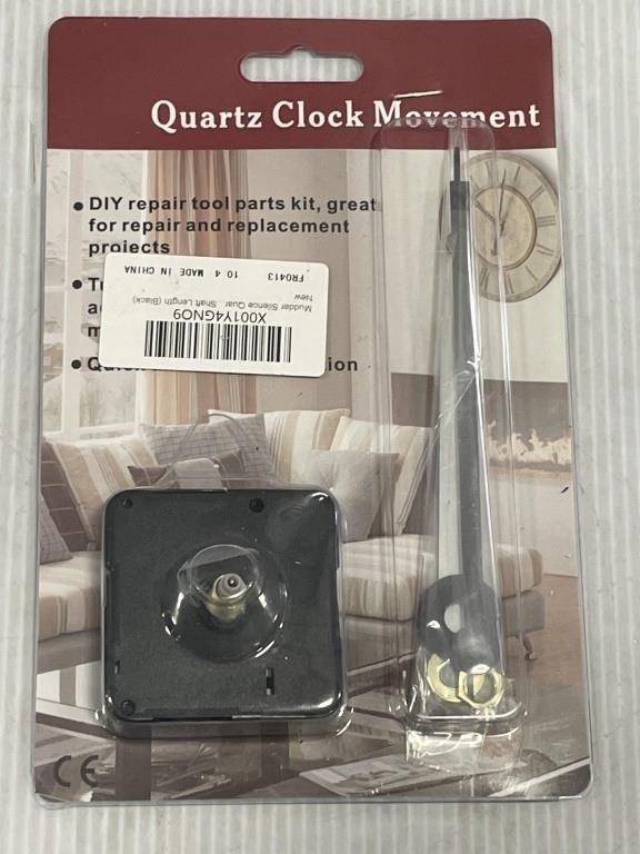 Quartz clock movement kit