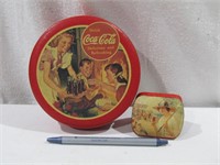 2 Coca Cola Tins