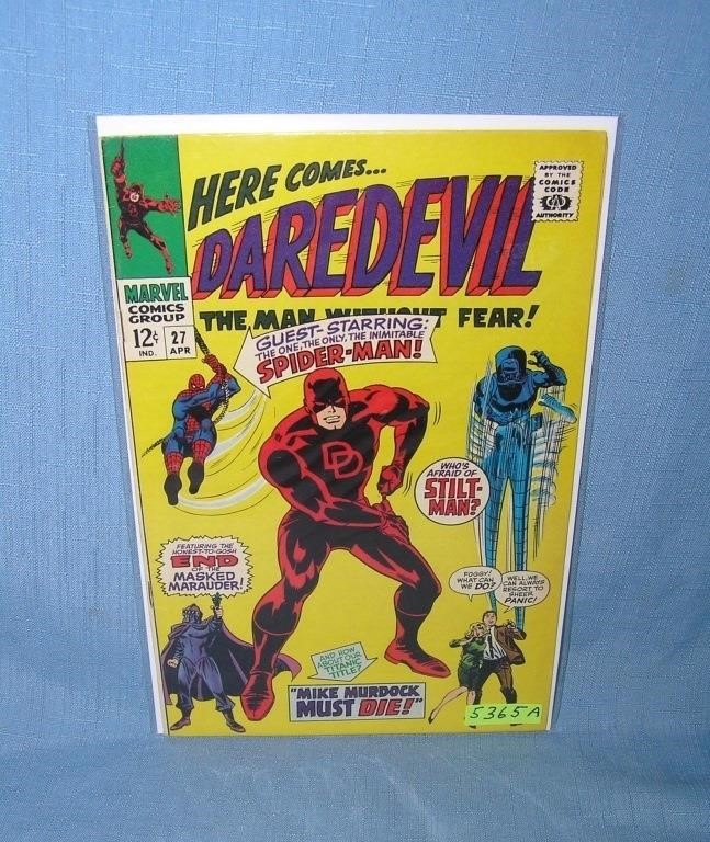 Earjly Marvel Dare Devil number 27 comic book