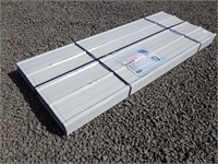 8'x3' Greyish/White Metal Roof Panels