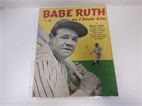 VINTAGE 1940'S BABE RUTH AS I KNEW HIM MAGAZINE