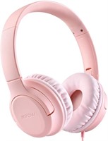 Mpow CHE2 Wired Headphones for Kids-PINK