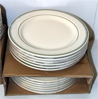 2 Cases New China Dishes - 12 Plates 36 Smaller