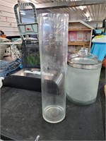 Large glass vase 15 in