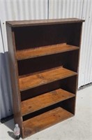 Pine shelving unit