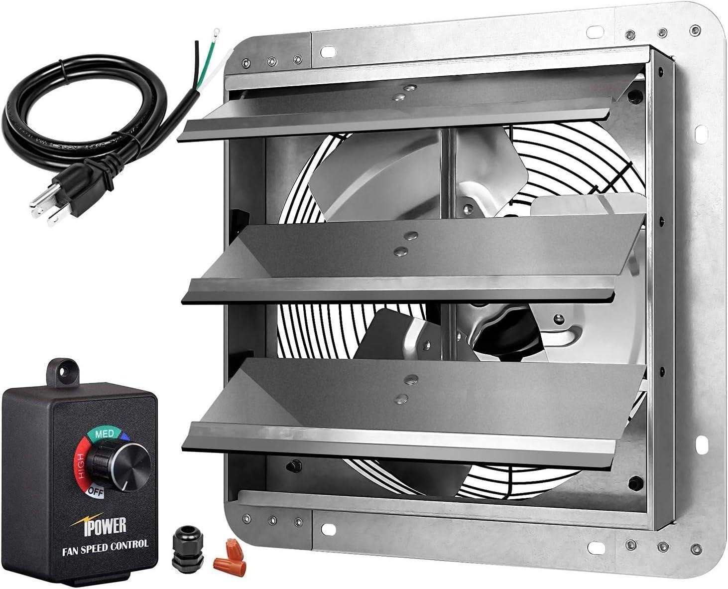 iPower 12'' Exhaust Fan with Controller