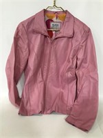 Wilson’s Leather Maxima pink leather jacket