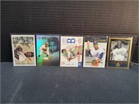 (5) Jackie Robinson Baseball Trading Cards