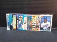 (10) Ruben Sierra Baseball Trading Cards