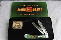 John Deere Collector Knife in Tin - Case