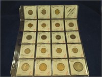 20- ASSORTED SWITZERLAND COINS