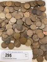 Unsorted Wheat Back Pennies