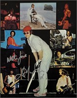 Autograph COA Elton John booklet