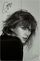 Autograph COA Taylor Swift CD Poster