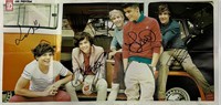 Autograph COA One Direction CD Poster