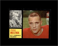 1962 Topps #143 Frank Mestnik EX to EX-MT+