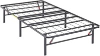 Twin Foldable, 14" Metal Platform Bed Frame