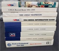 Assorted PGA Golf Books