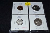 (4) Proof Coins