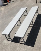 (2) 1'×6' Folding Tables,  17"T