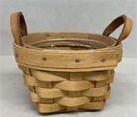 Longaberger 1995 basket with protector