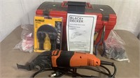 Black & Decker Oscillating Tool & Toolbox