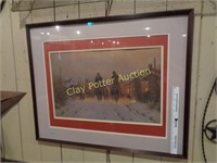 G. Harvey Print - Old West Town