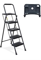 HBtower 4 step folding step stool used