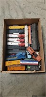 Box Lot Of Assorted HO Scale Train Car Bodies &