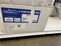 Alliance POS rolls 72 rols