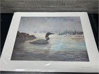 Signed Fraser Limited Edition Print The Loon 14/22