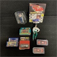 Large lot of NASCAR Cars, and figures