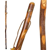 Brazos Rustic Wood Walking Stick, Hickory,