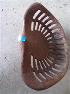 Cast Iron Implement seat