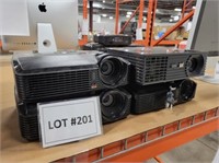 SONICVIEW PROJECTORS/LOT OF 4