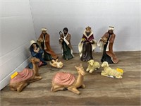 Nativity set