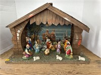 Nativity set