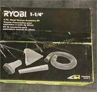 Ryobi 1-1/4” 4pc Hand Vacuum Accessory