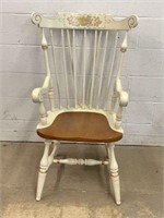 Painted Wooden Arm Chair