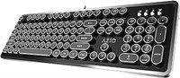 AZIO Retro Corded Keyboard