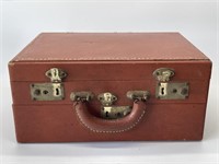 Small Vintage Hardshell Suitcase 6.5in x 13.8in x