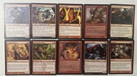 10 Magic The Gathering Cards MTG!