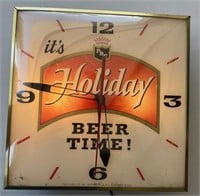 Holiday Beer Time Clock