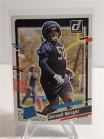 2023 Donruss Rated Rookie Darnell Wright RC