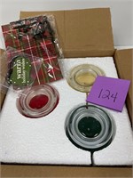 NIB Holiday Jar Candles W/ Gift Bags